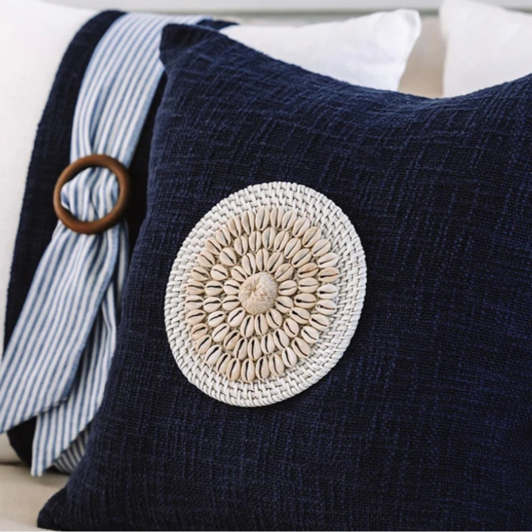 Kai Cowrie Charm | Cushion Disk