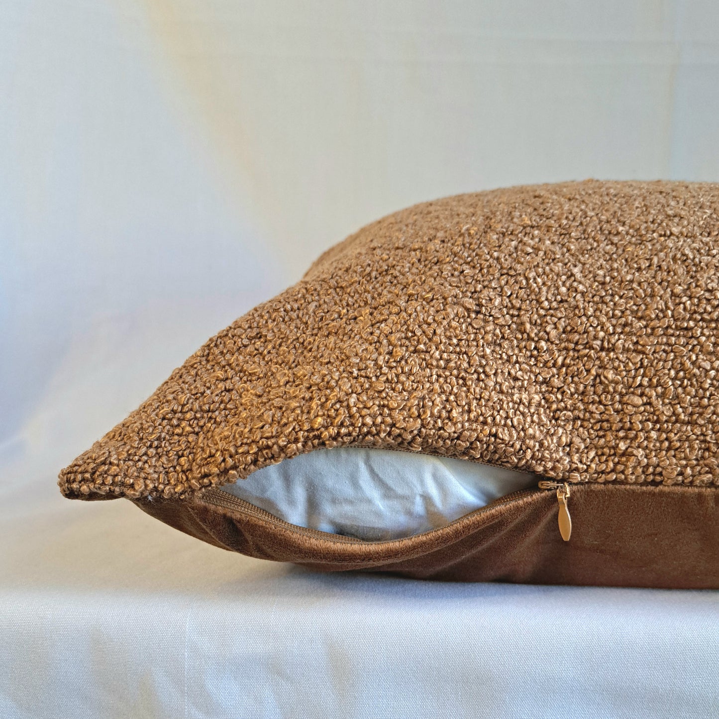 Boulce Cushion Cover - Toffee