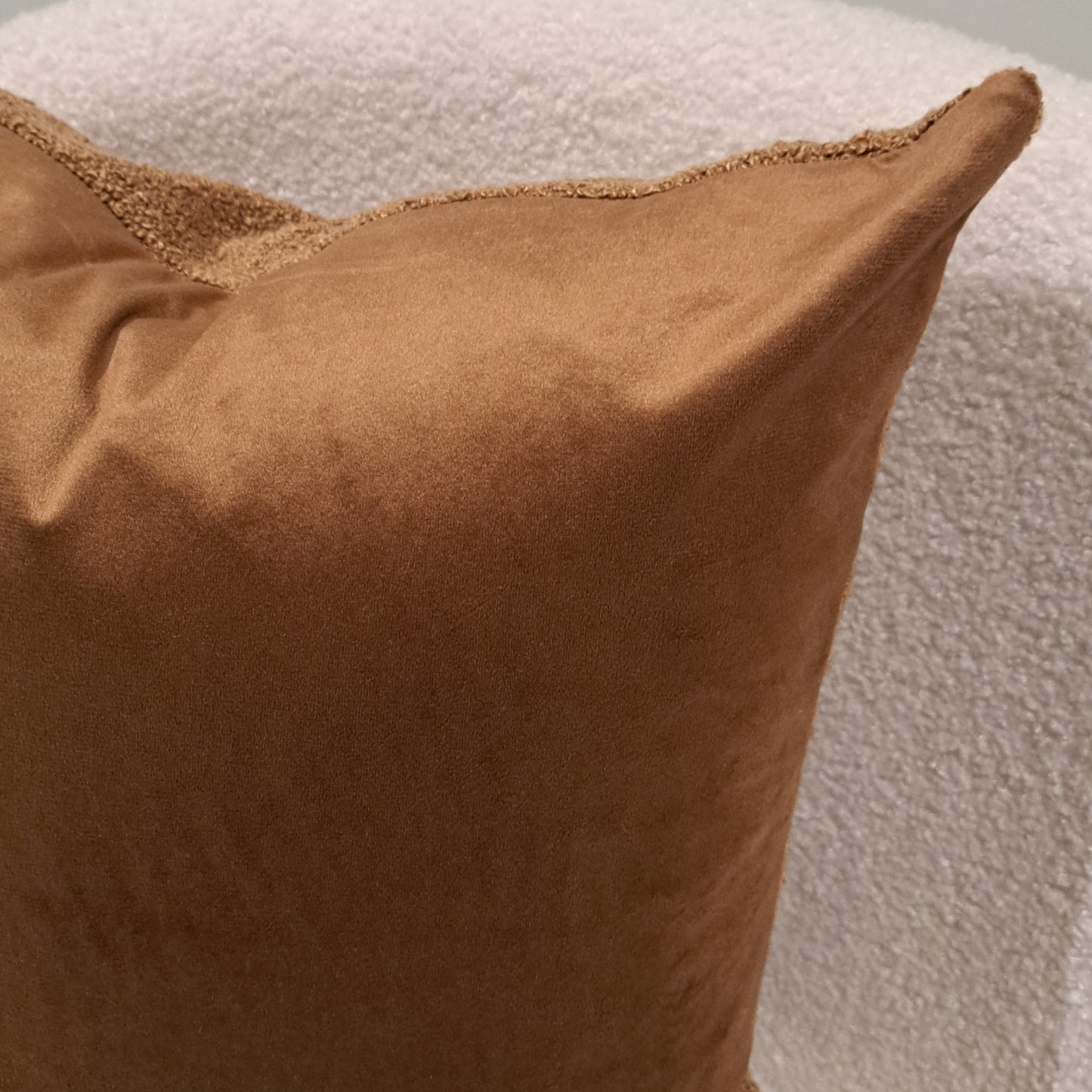 Boulce Cushion Cover - Toffee