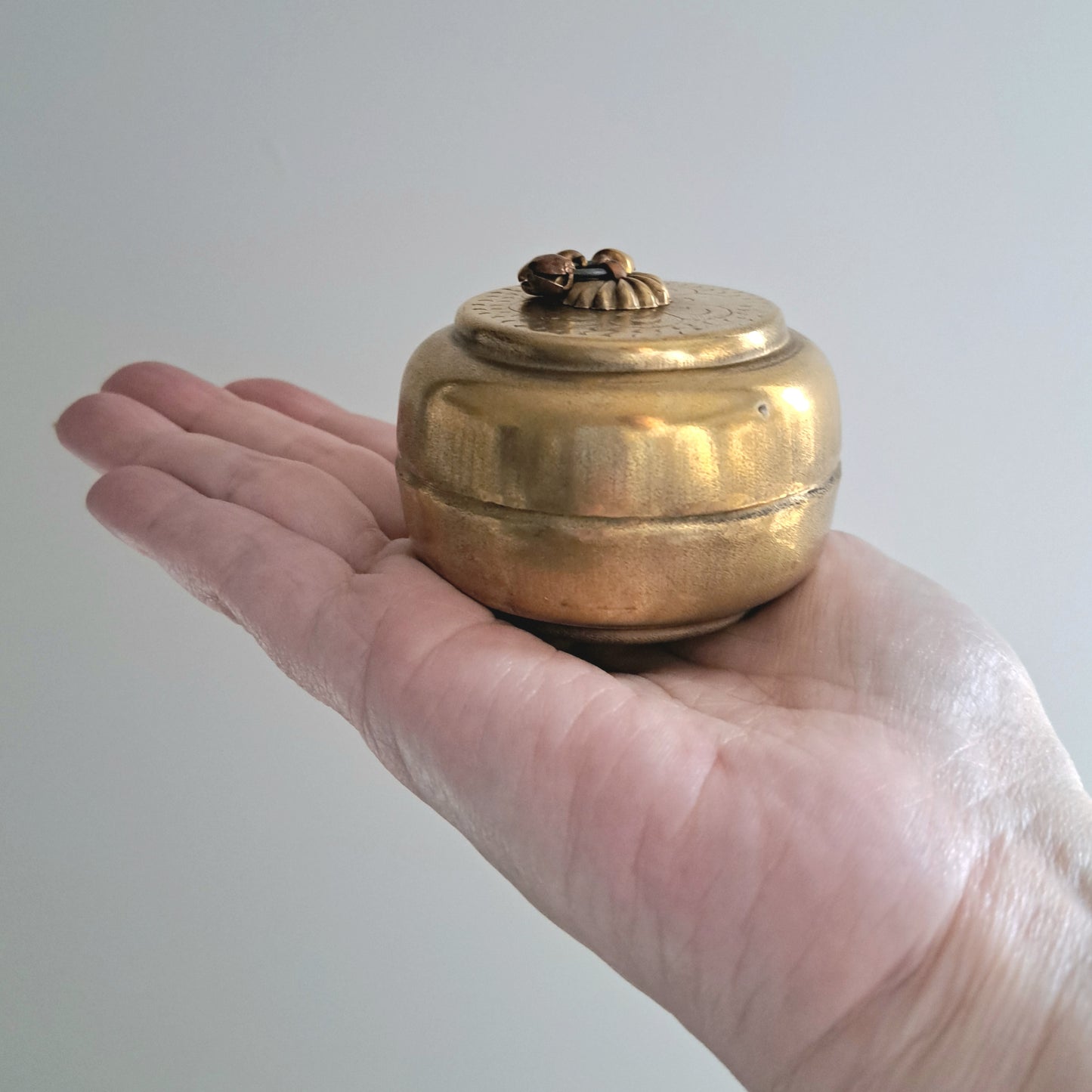 Brass Trinket Boxes