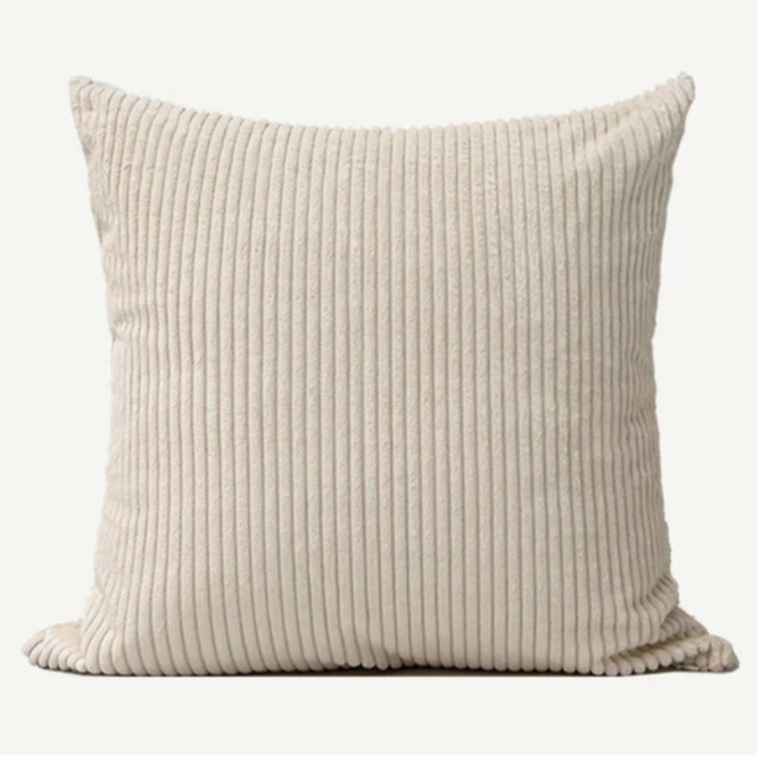 Cordouroy Cushion Cover - Almond