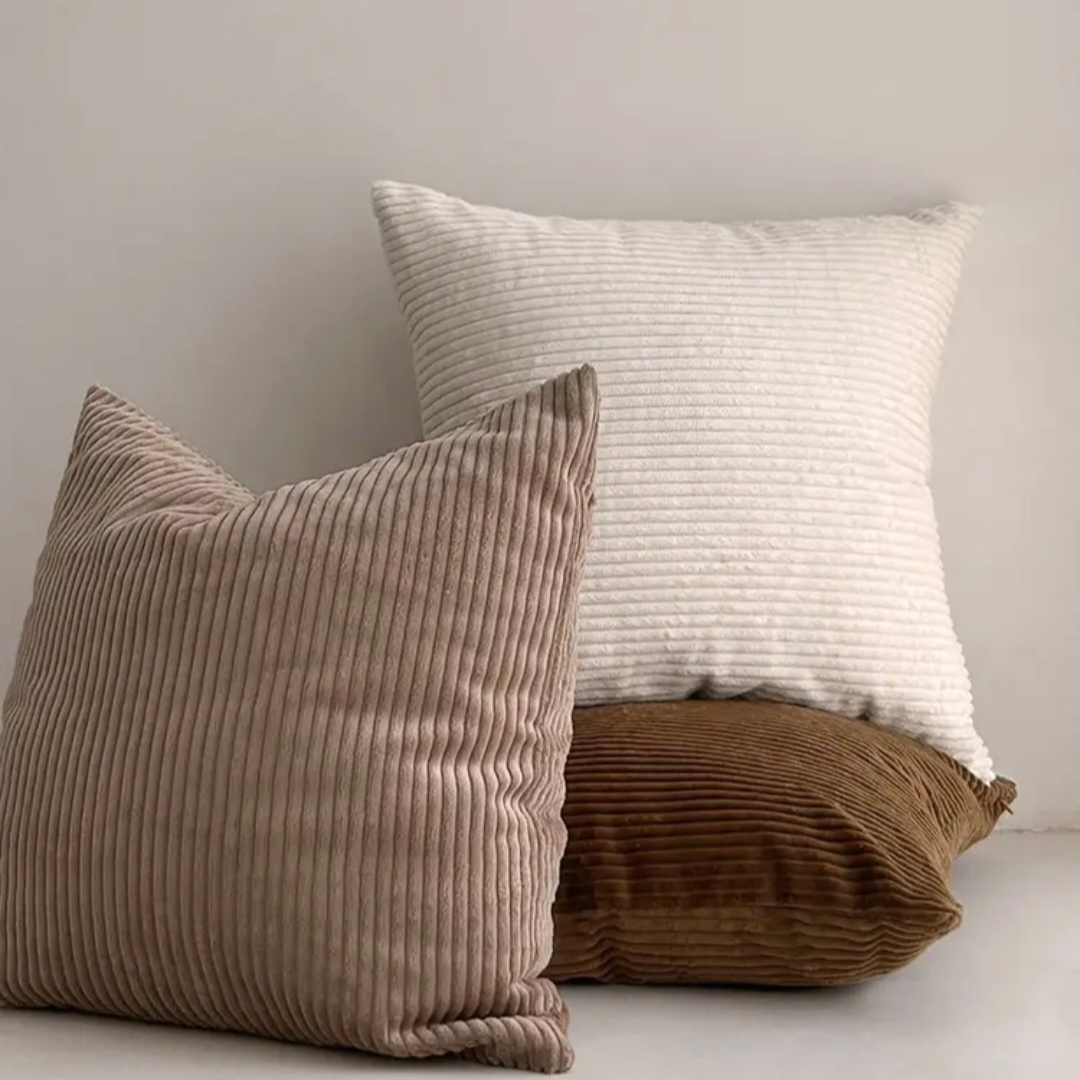 Cordouroy Cushion Cover - Latte