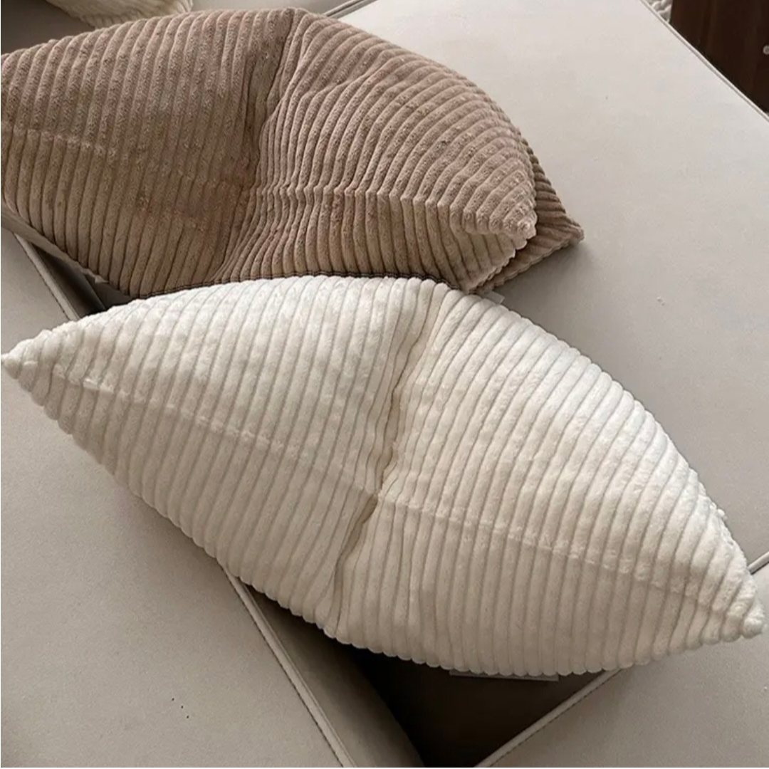 Cordouroy Cushion Cover - Almond
