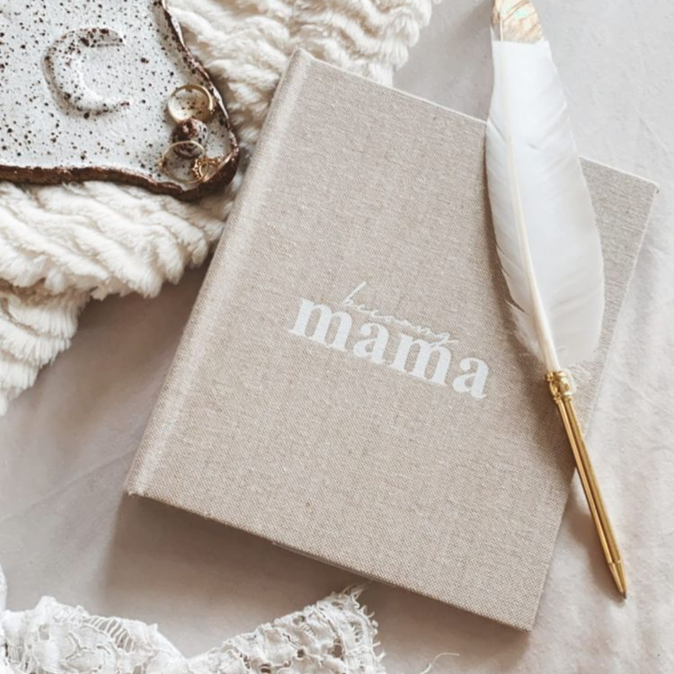 Becoming MAMA – A Guided Pregnancy Journal & Keepsake for Expecting Mothers