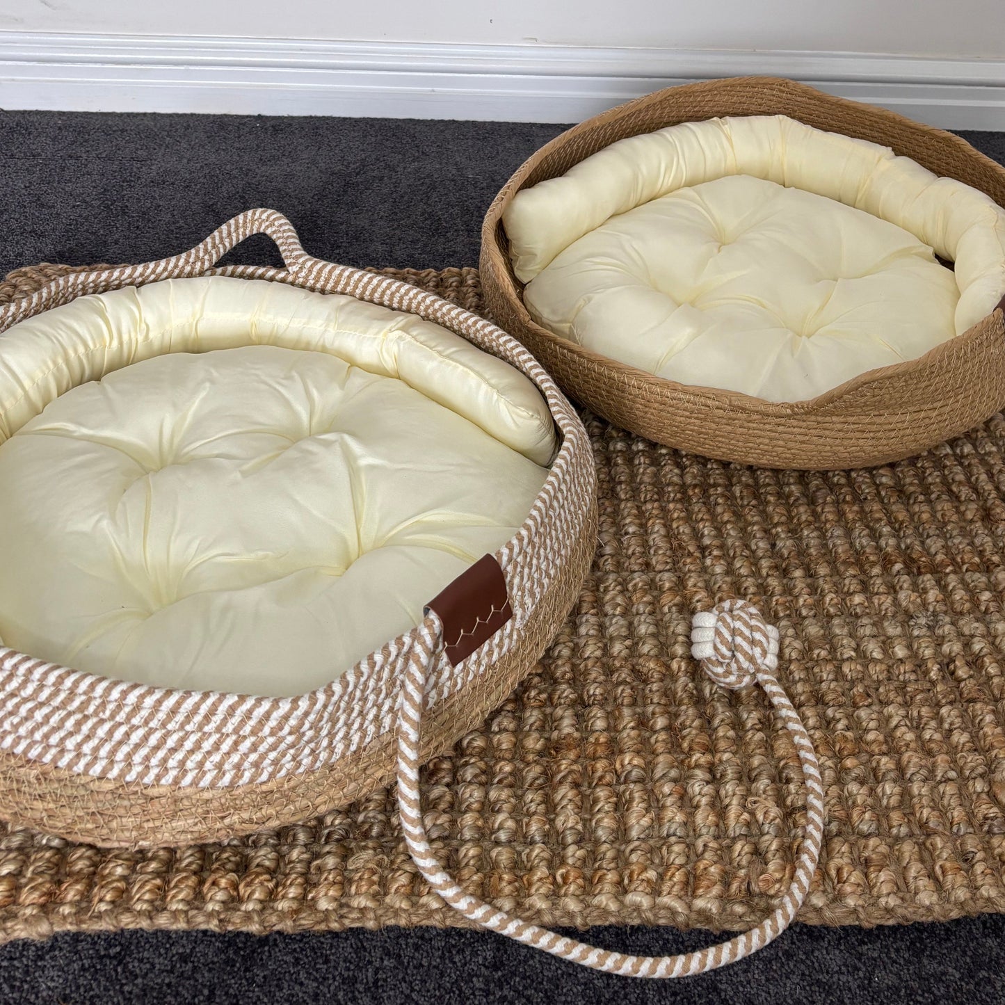 Willow Nest – Handmade Natural Cradle for Pets