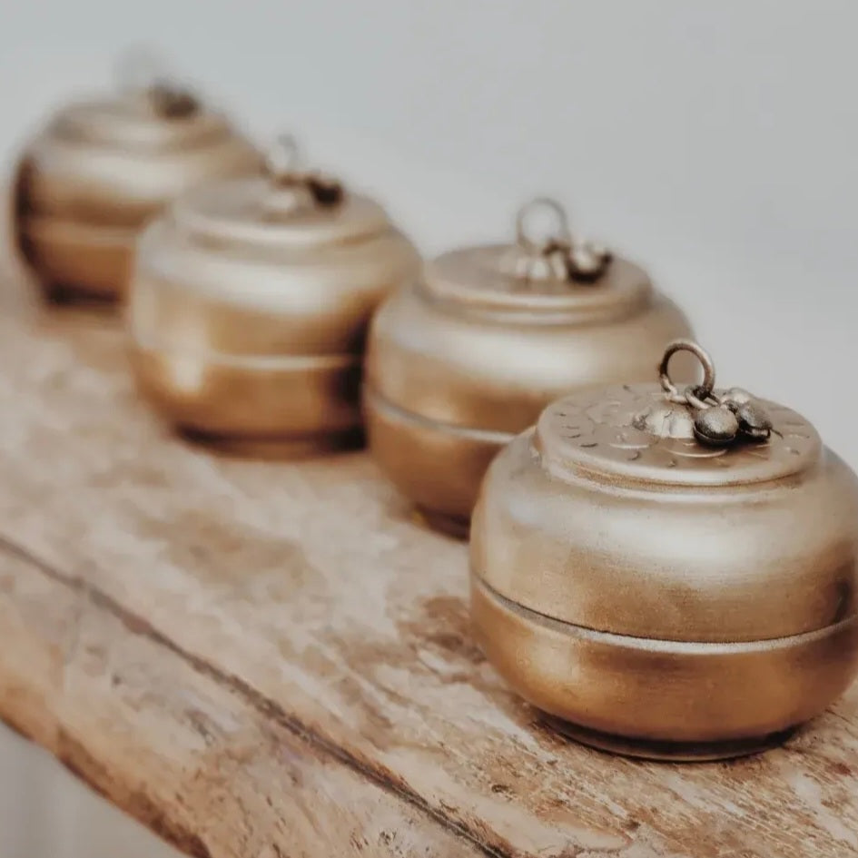 Brass Trinket Boxes