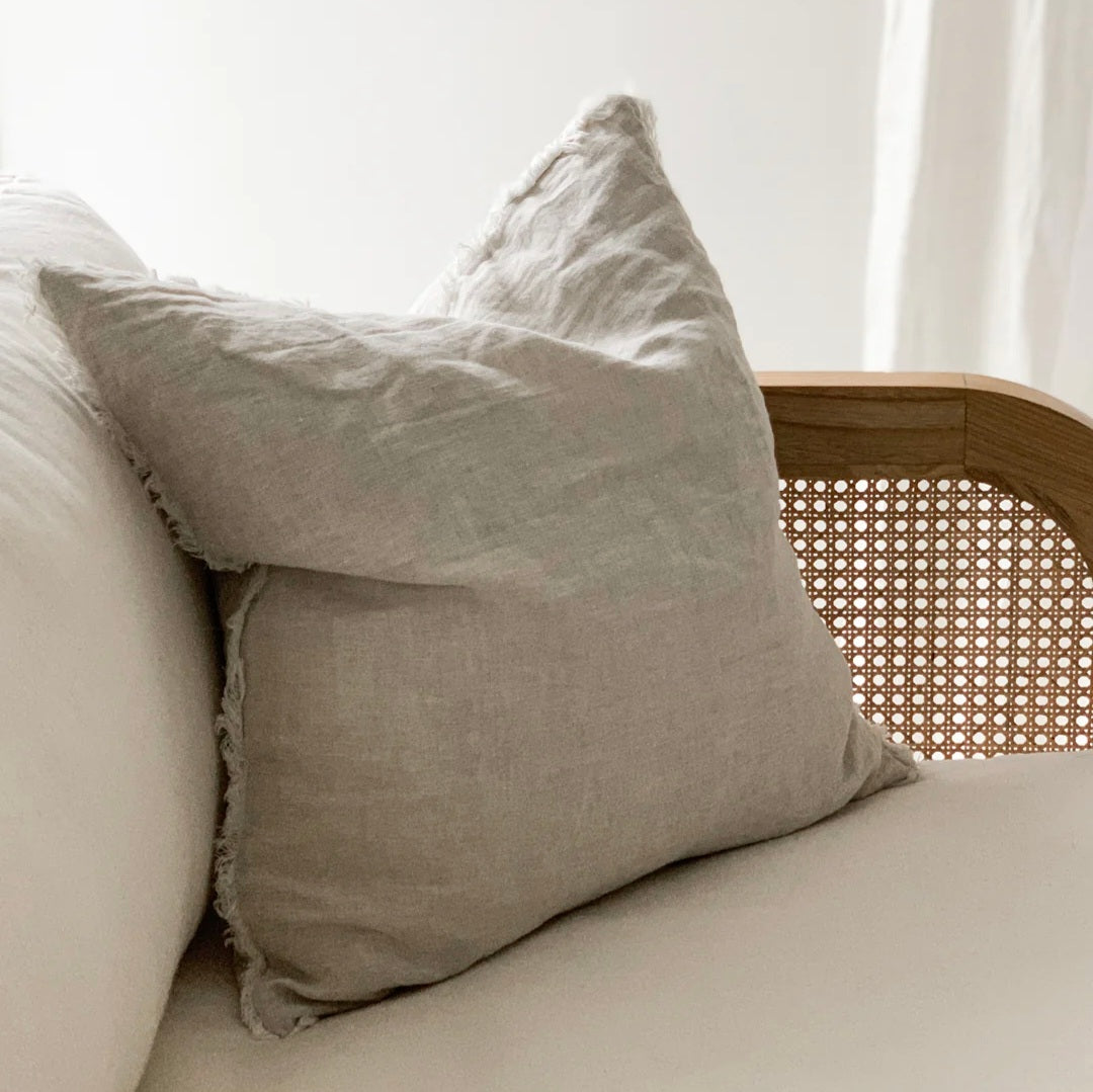 Natural Linen Cushion Covers (Last One)