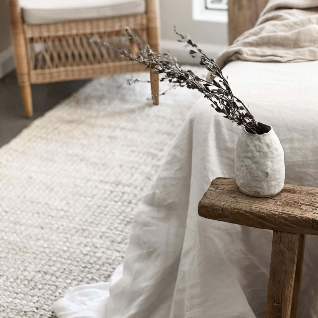 Whitewash rugs
