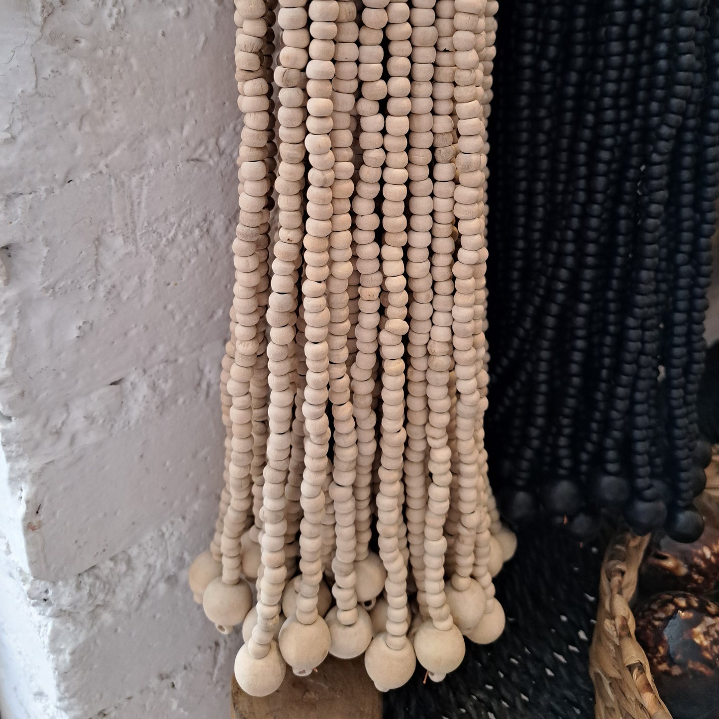 Castaway Bead Tassel - Natural
