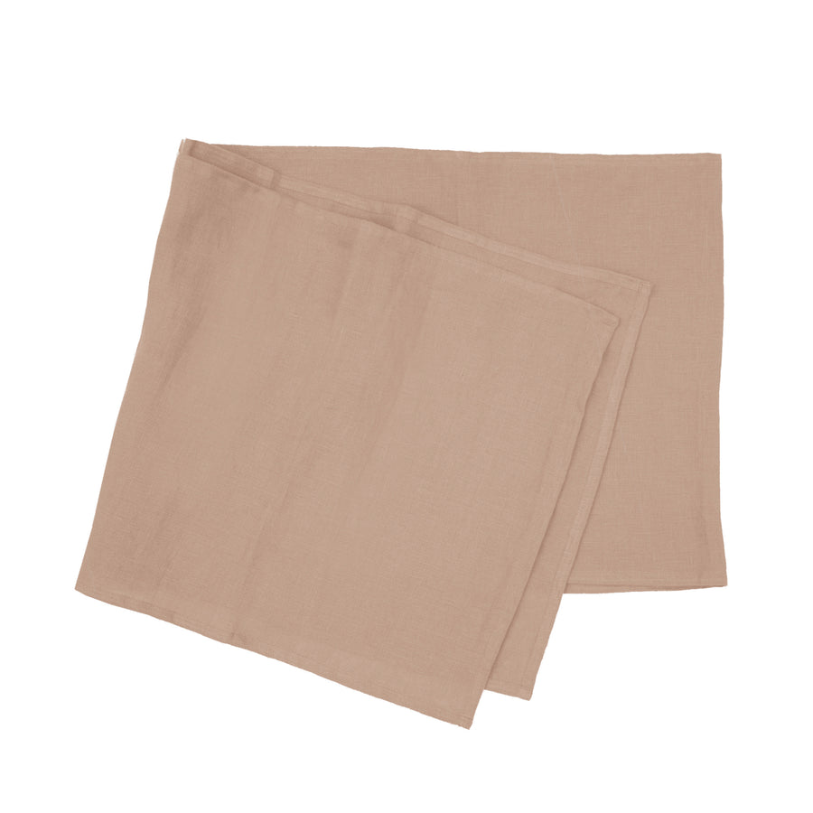 French Linen Table Runners - Tea Rose Simply Hygge Homewares Tabletop Hygge Entertaining at Home Linen Accessories Hygge Australia