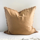Feather & Oak Euro Cushion Cover Simply Hygge Homewares Linen Bedroom Living Eco Friendly Living Australia