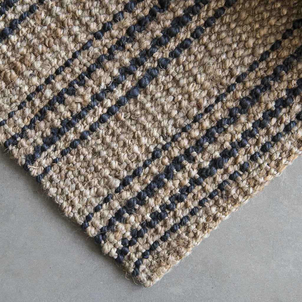 Stripe Jute Runners - Various Sizes Simply Hygge Homewares Quality Jute Rugs Australia Home Styling
