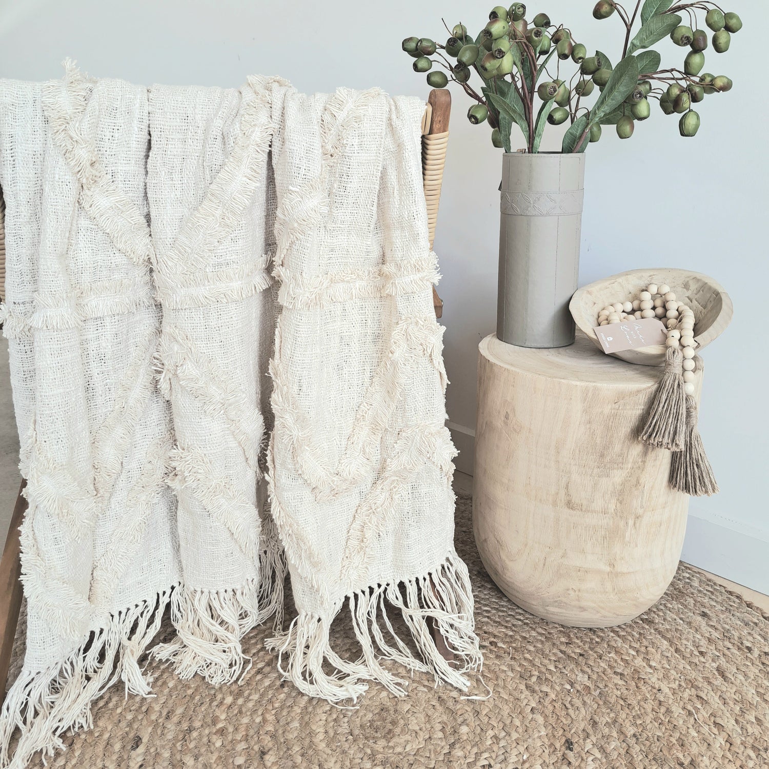 Large range of Linen Cotton Throws Boho Coastal Living Hygge Australia