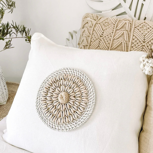 Kai Cowrie Charm | Cushion Disk