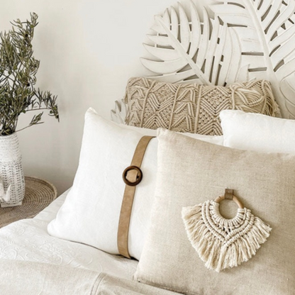 Nahla Macrame Knots | Cushion Accessory