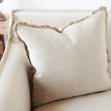 Eadie Natural Linen Cushion