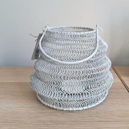 Mesh Lanterns - White