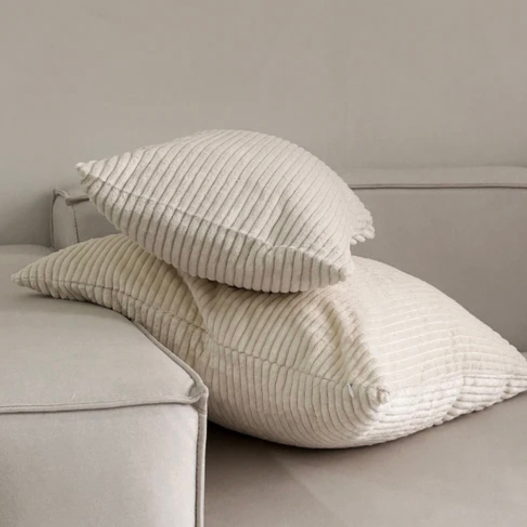 Cordouroy Cushion Cover - Almond