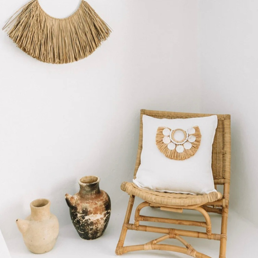 Luna Raffia | Cushion Accessory