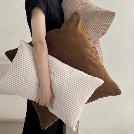 Cordouroy Cushion Cover - Truffle