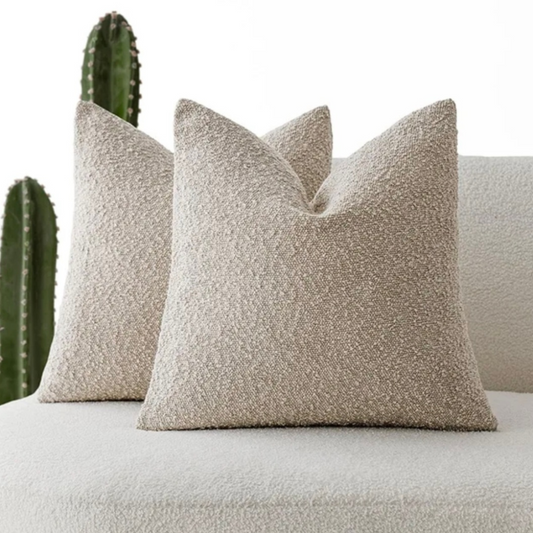 Boulce Cushion Cover - Sephia