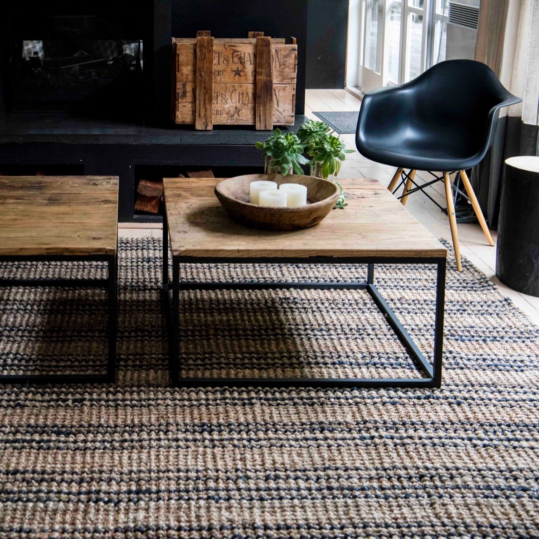 Stripe Jute Rugs & Runners