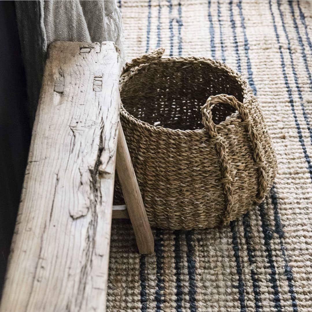 Stripe Jute Runners - Various Sizes Simply Hygge Homewares Quality Jute Rugs Australia Home Styling